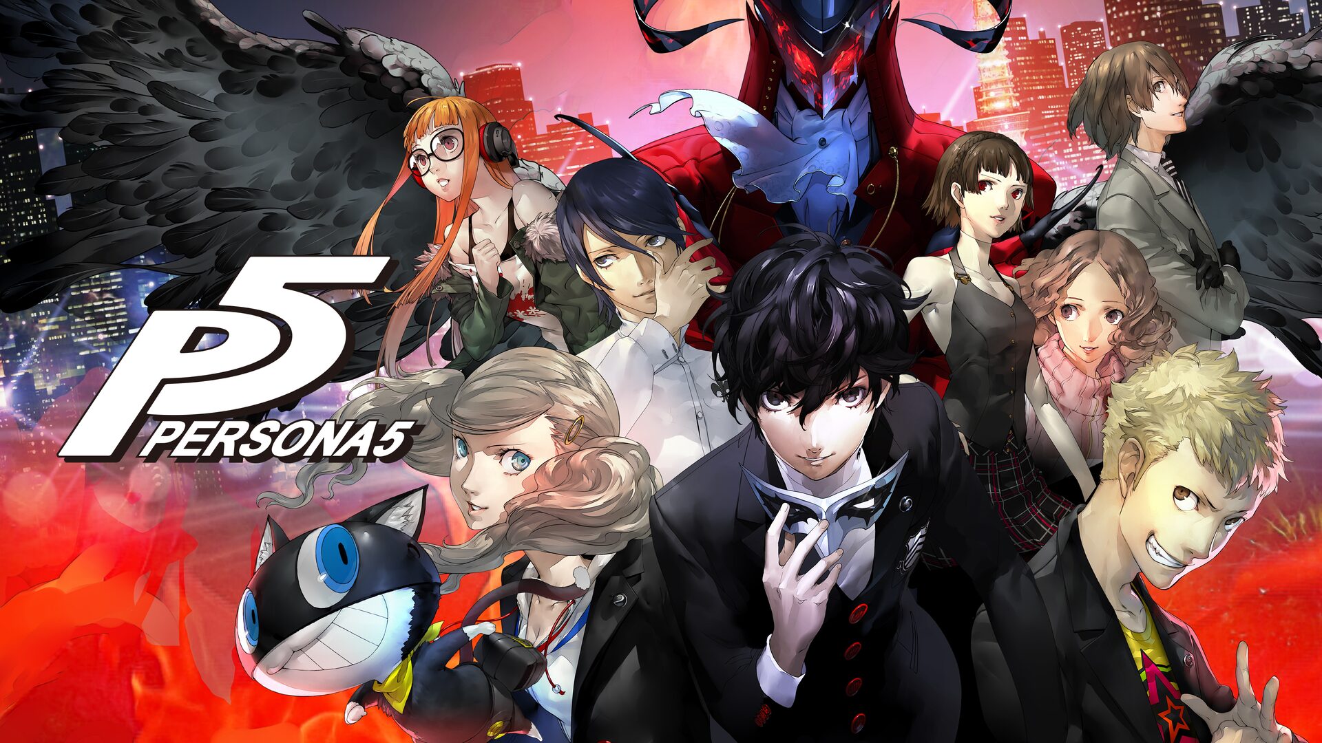 Город персона. Persona 5. Persona 5 обложка. Персона 5 игра. Persona 5 Постер.