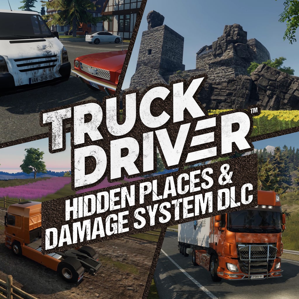 Truck Driver - Hidden Places & Damage System DLC (中日英文版)
