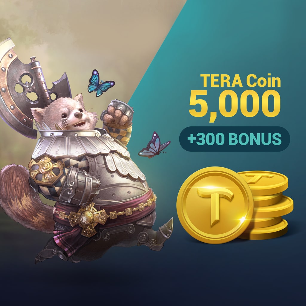 TERA Coin 5,000 (+300 Bonus)