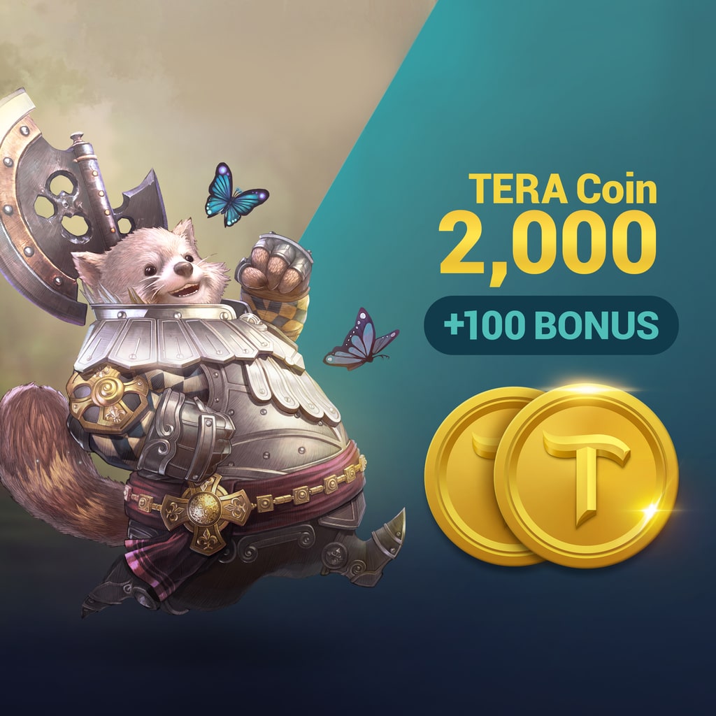 TERA: Coin 2,000 (+100 BONUS)