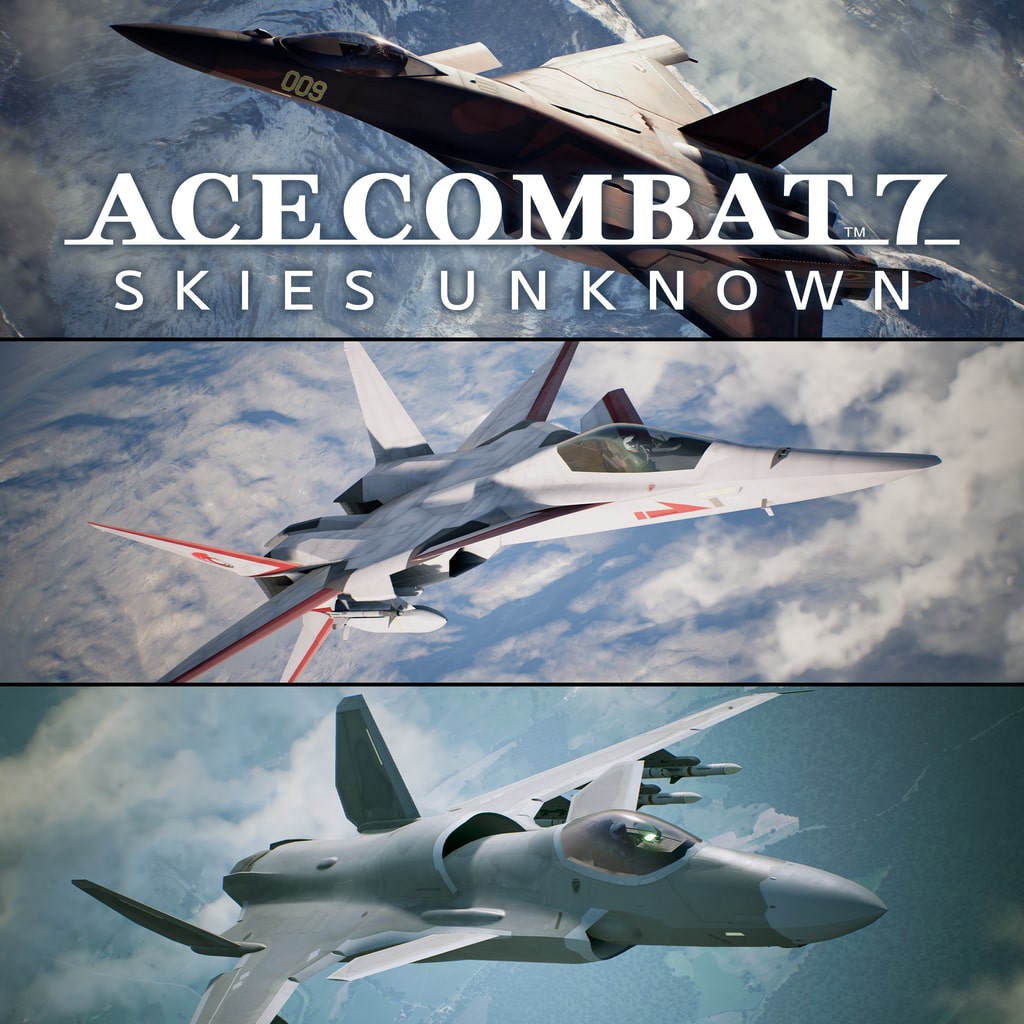ACE COMBAT™ 7: SKIES UNKNOWN - DLC de 25 Anos - Série de Aeronaves Originais – Conjunto