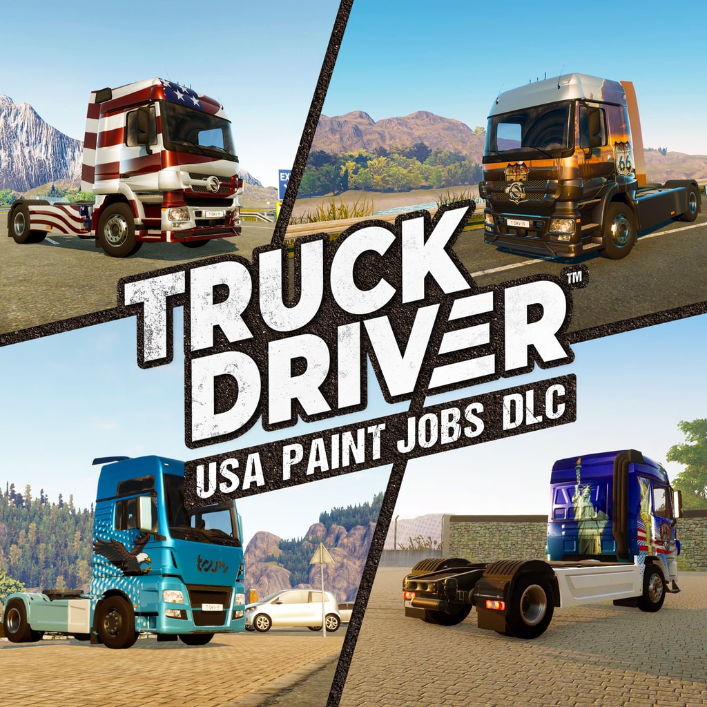 Skråstreg torsdag Humoristisk Truck Driver - USA Paint Jobs DLC