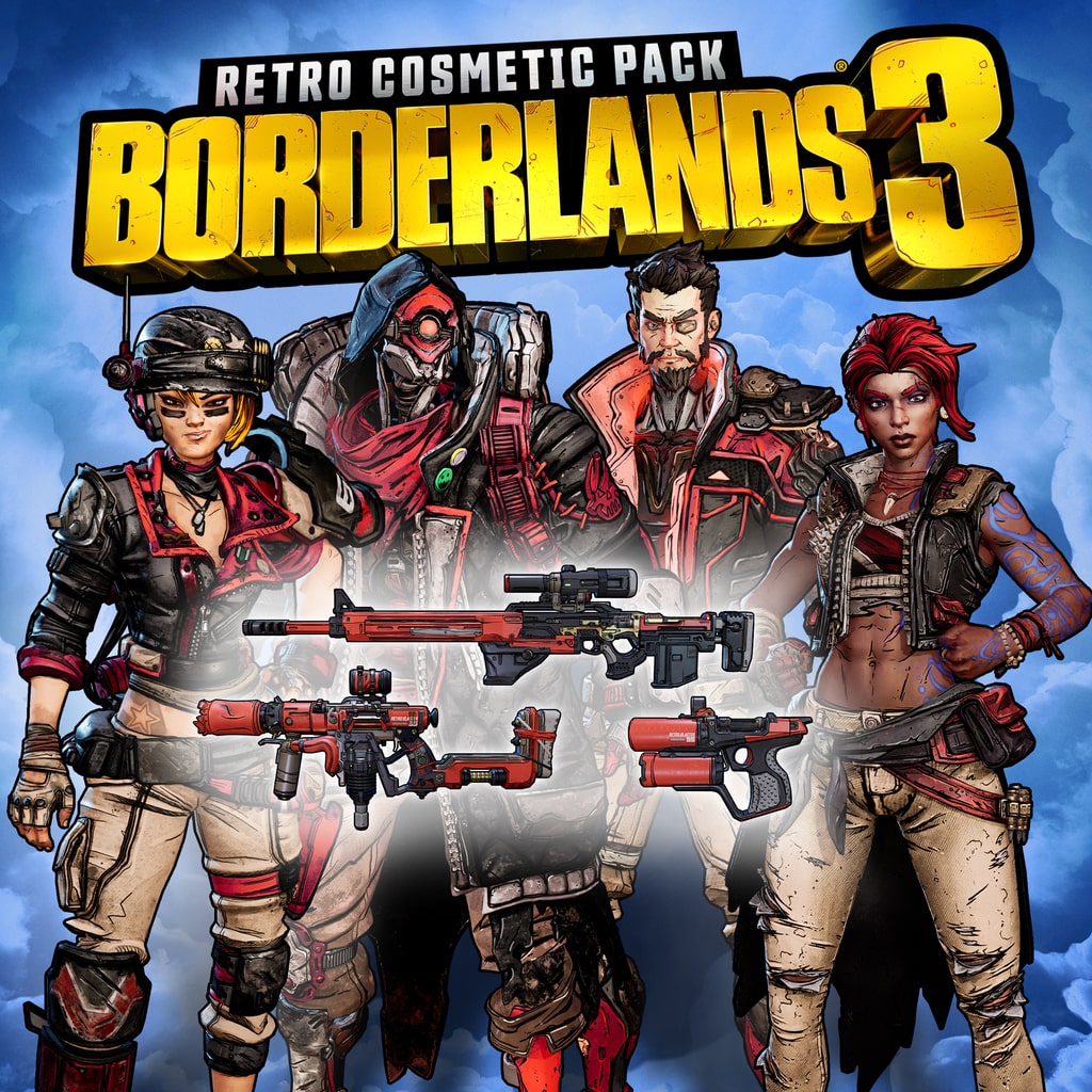 Borderlands 3 Retro Cosmetic Pack PS4™ &  PS5™ (English/Chinese/Korean/Japanese Ver.)