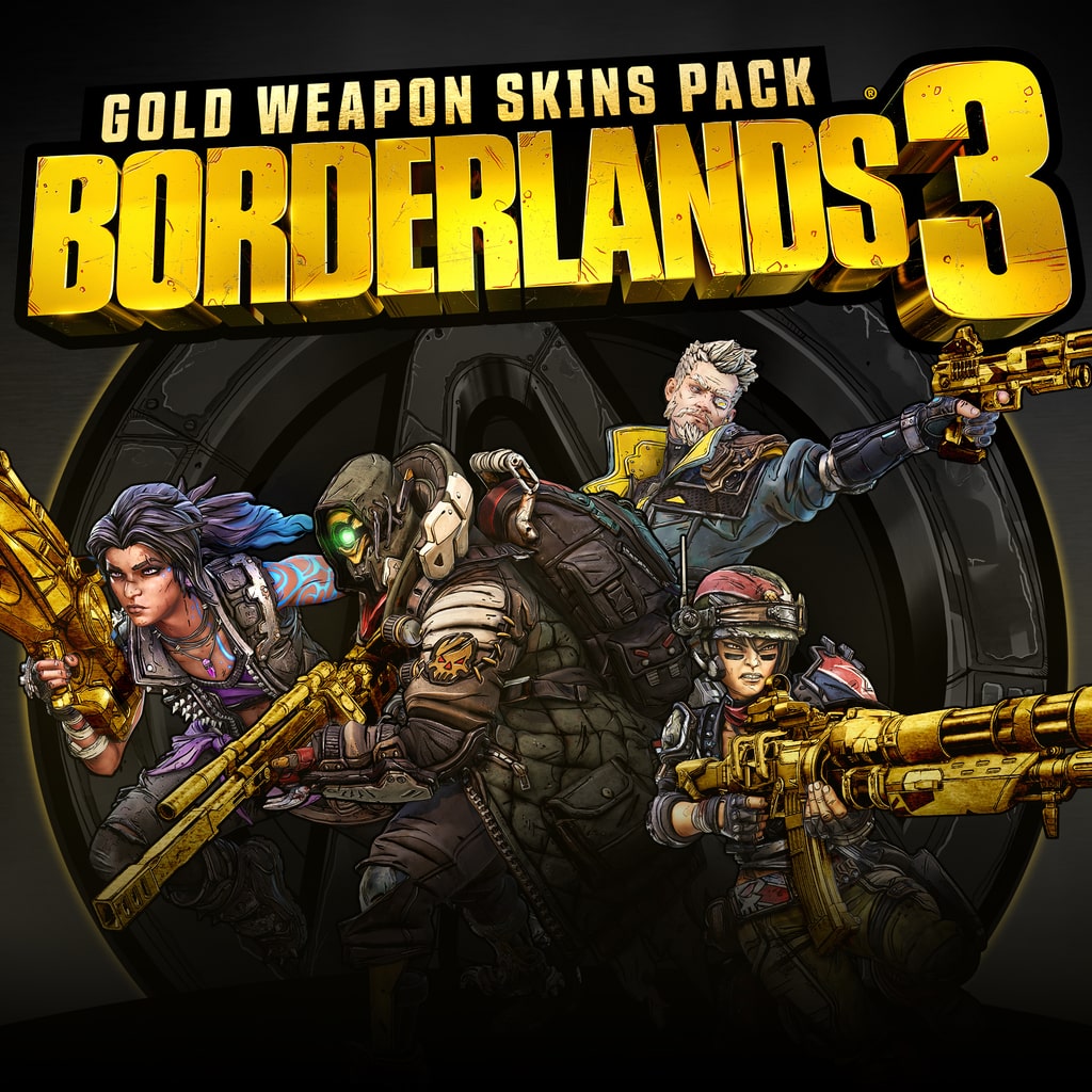 Borderlands 3 Gold Weapon Skins Pack PS4™ &  PS5™ (English/Chinese/Korean/Japanese Ver.)