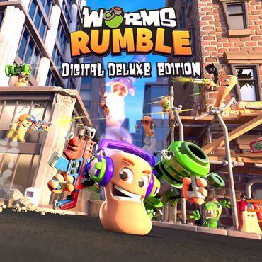 Worms Rumble - Digital Deluxe Edition PS4 & PS5 cover image