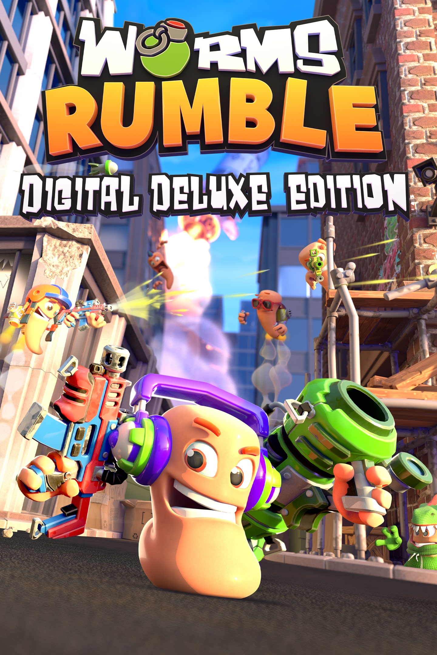 Jogo Ps4 Worms Rumble Fully Loaded Edition Midia Fisico