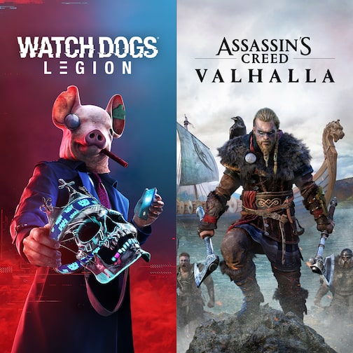 Assassin’s Creed® Valhalla + Watch Dogs®: Legion Bundle cover image