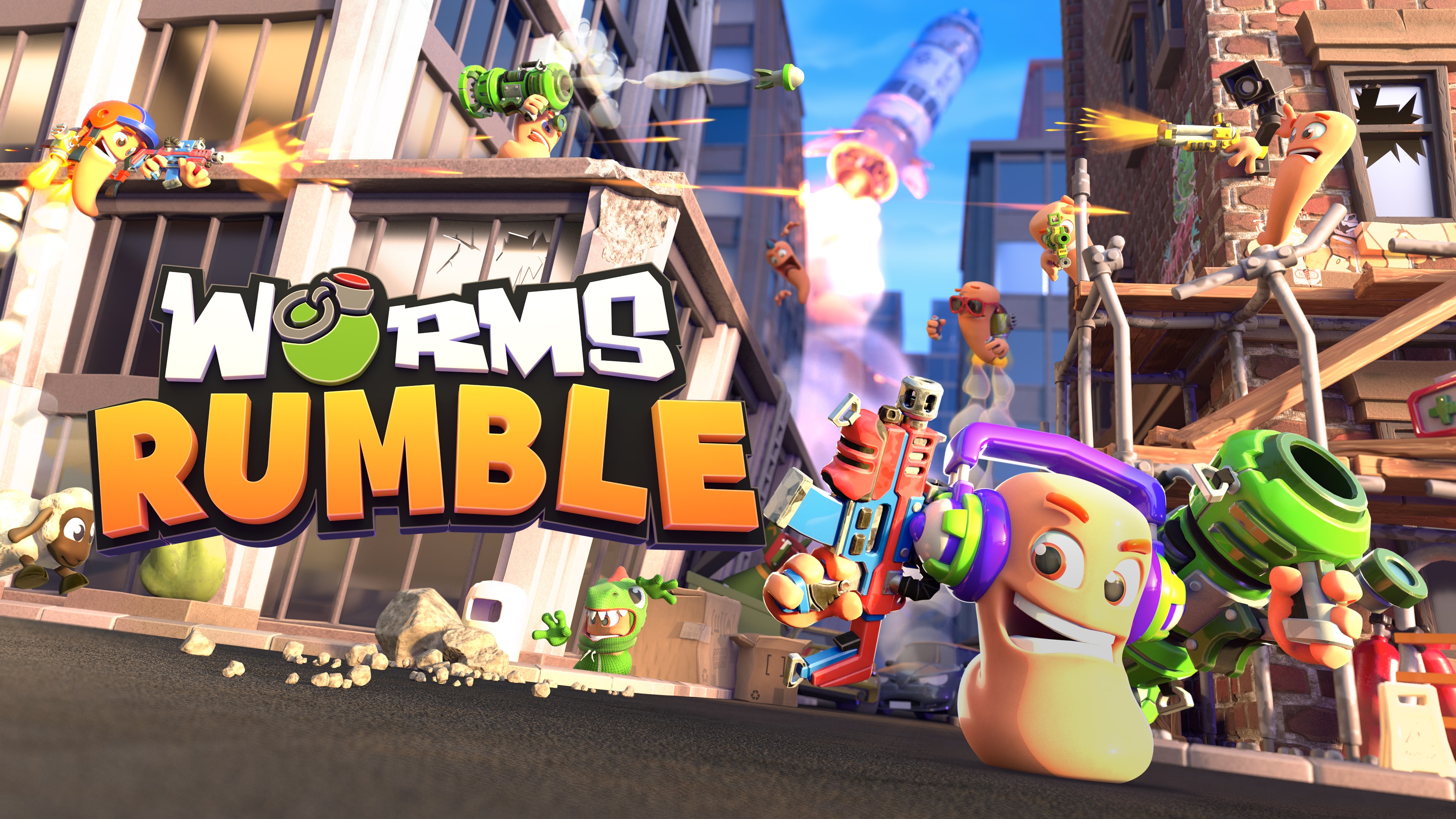 Worms Rumble PS4 & PS5 (Simplified Chinese, English, Korean, Japanese, Traditional Chinese)