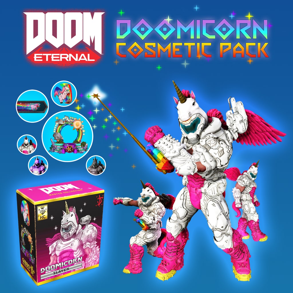 DOOM Eternal DOOMICORN Cosmetic Pack