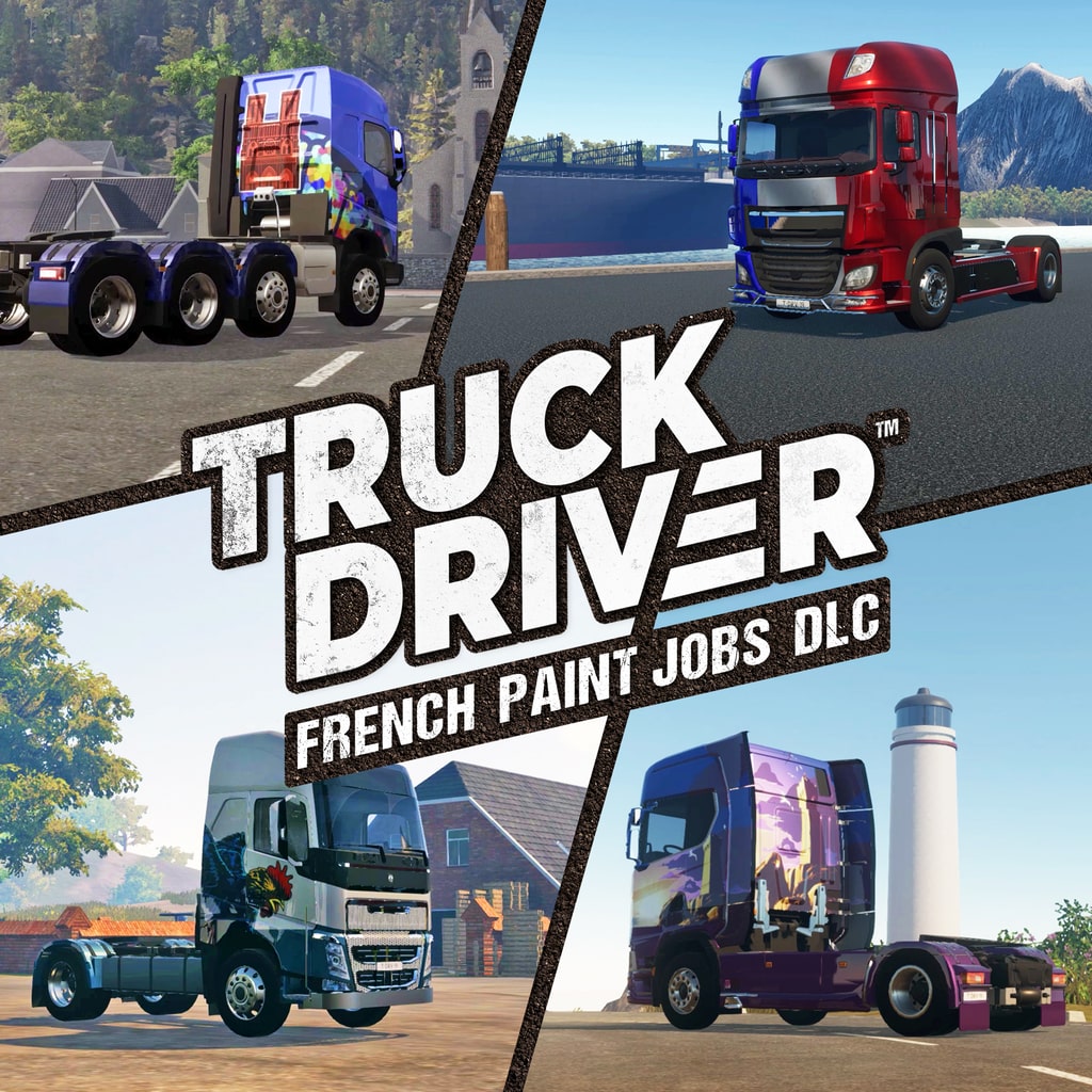 Truck Driver - French Paint Jobs DLC (中日英韩文版)