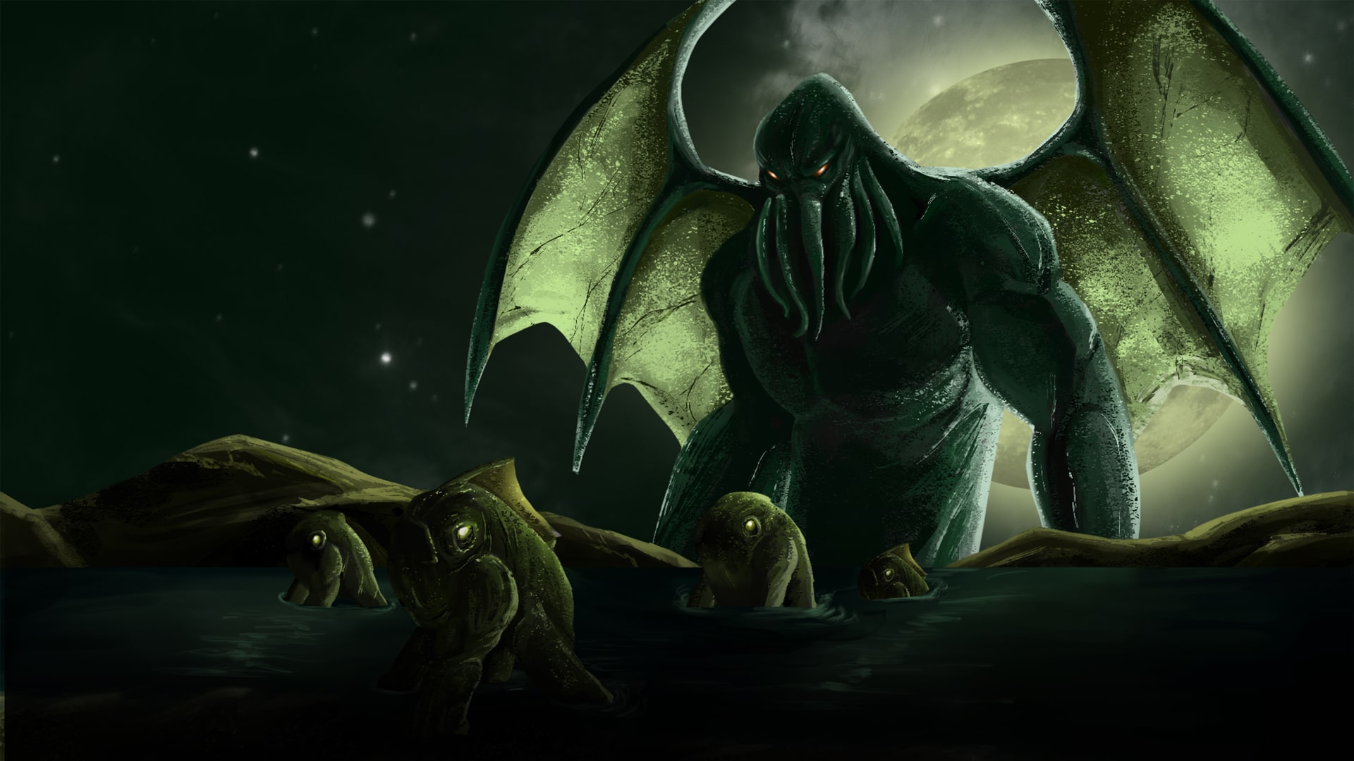 cthulhu wallpaper hd