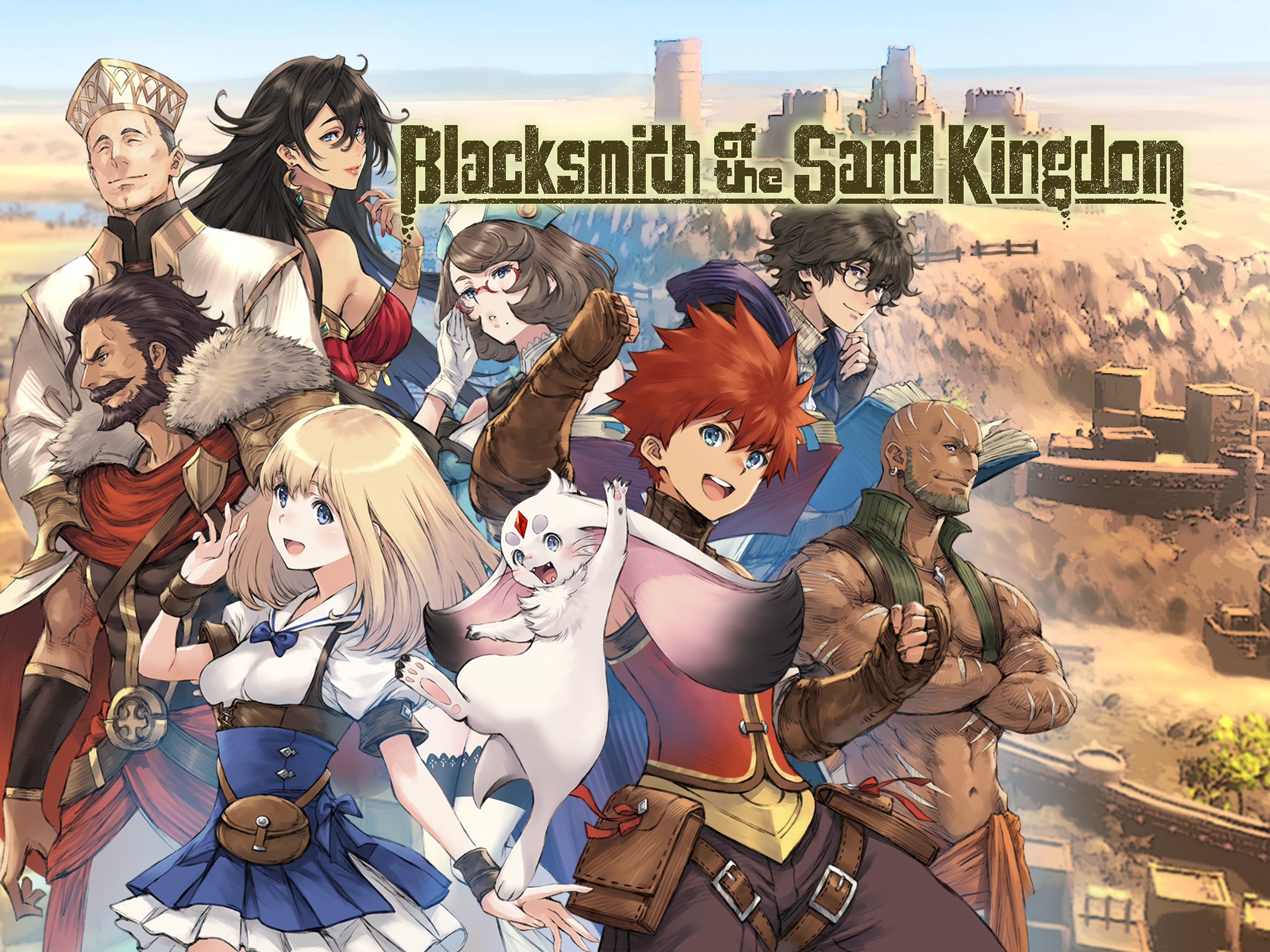 BLACKSMITH OF THE SAND KINGDOM (1100Ex.) PS4 NEW Limited Run Game LRG440  Kemco RPG