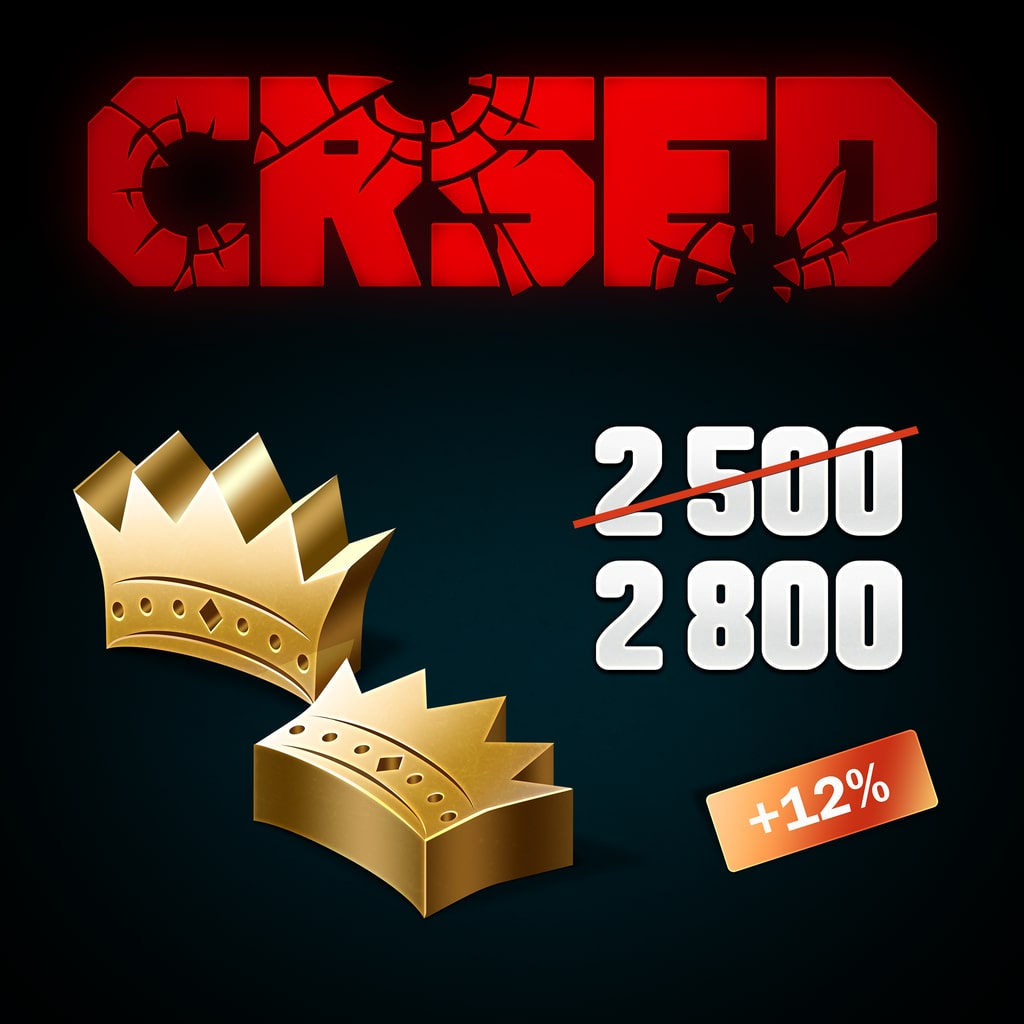 CRSED - 2500 + 300 Golden Crowns
