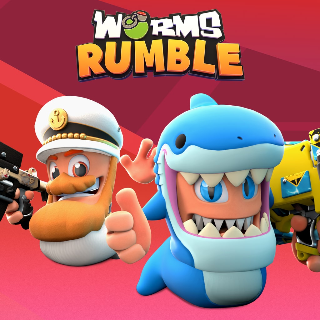 Worms Rumble - Captain Double Shark Pack 