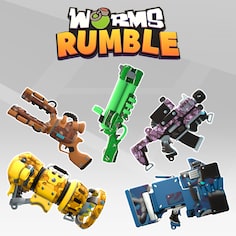 Worms Rumble - Armageddon Weapon Skin Pack (中日英韩文版)