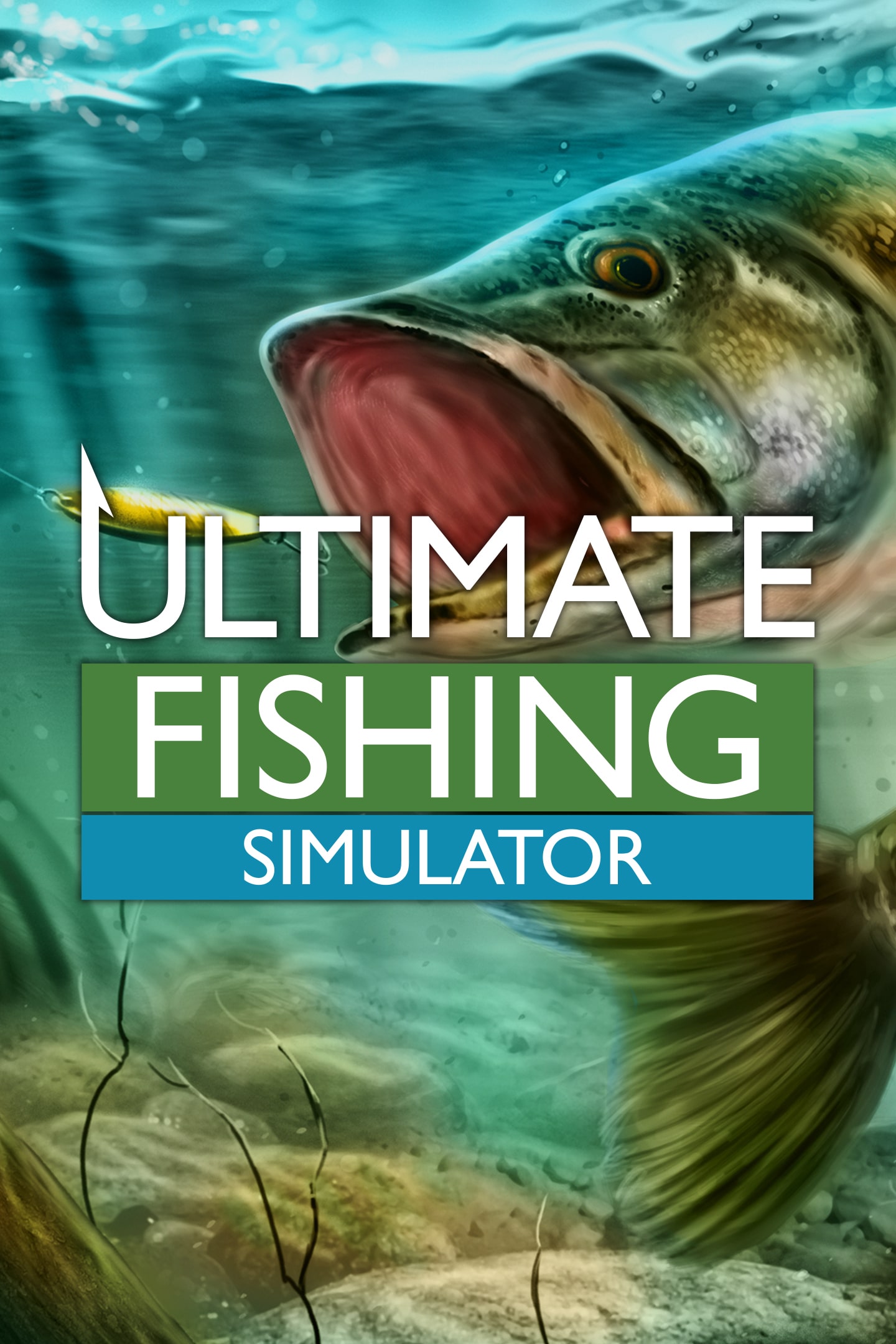 Humble Bundle] Ultimate Fishing Simulator - Complete Your Collection Bundle, ($1 for Ultimate Fishing Simulator, BTA for Ultimate Fishing Simulator -  Kariba, New Fish Species, Sakura Lures, Moraine Lake DLCs