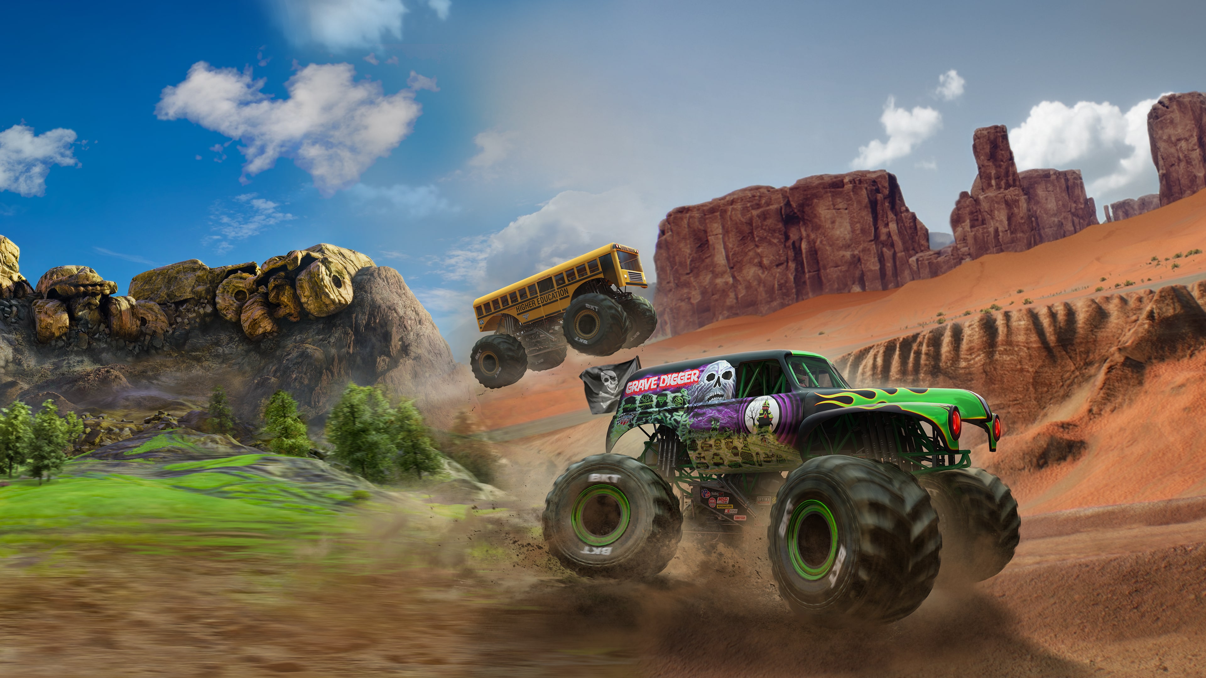 Monster jam как играть