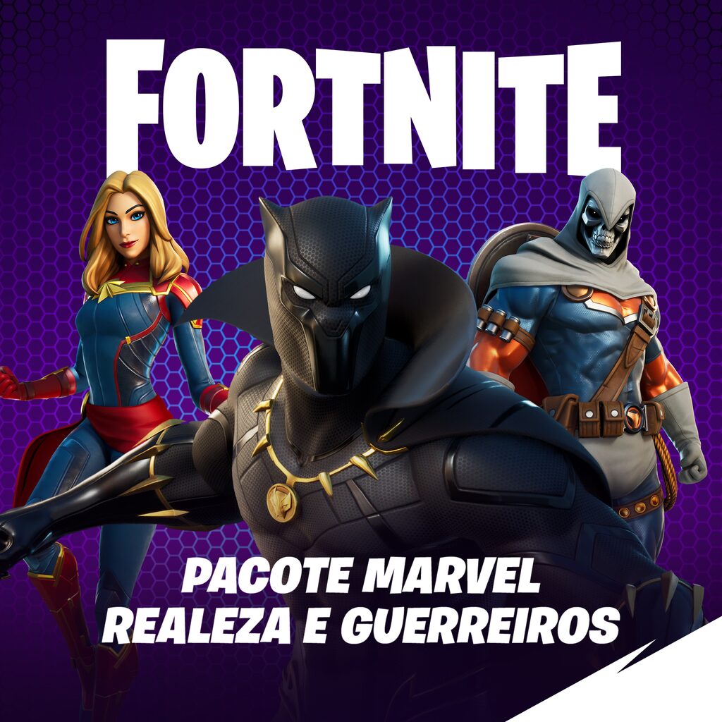 Fortnite — Pacote Marvel Realeza E Guerreiros