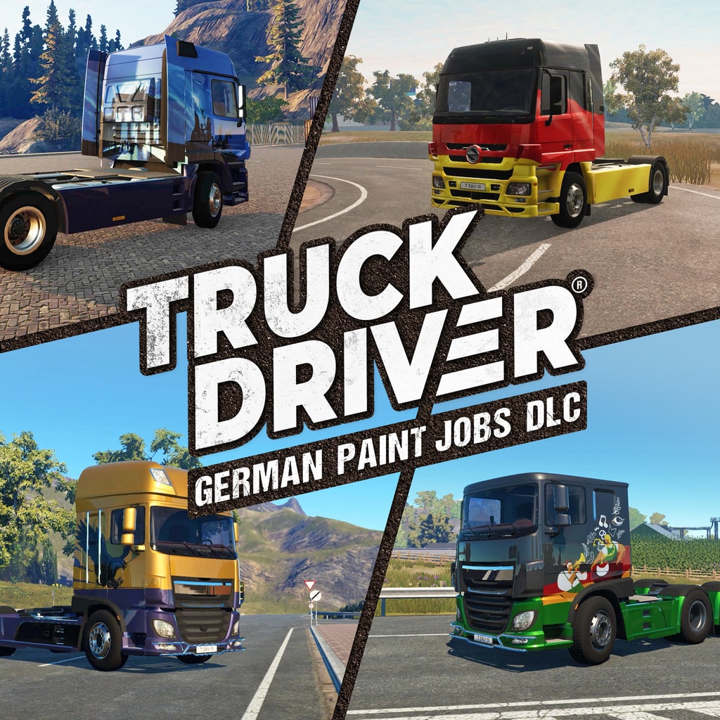 Truck Driver - German Paint Jobs DLC (English/Chinese/Japanese Ver.)