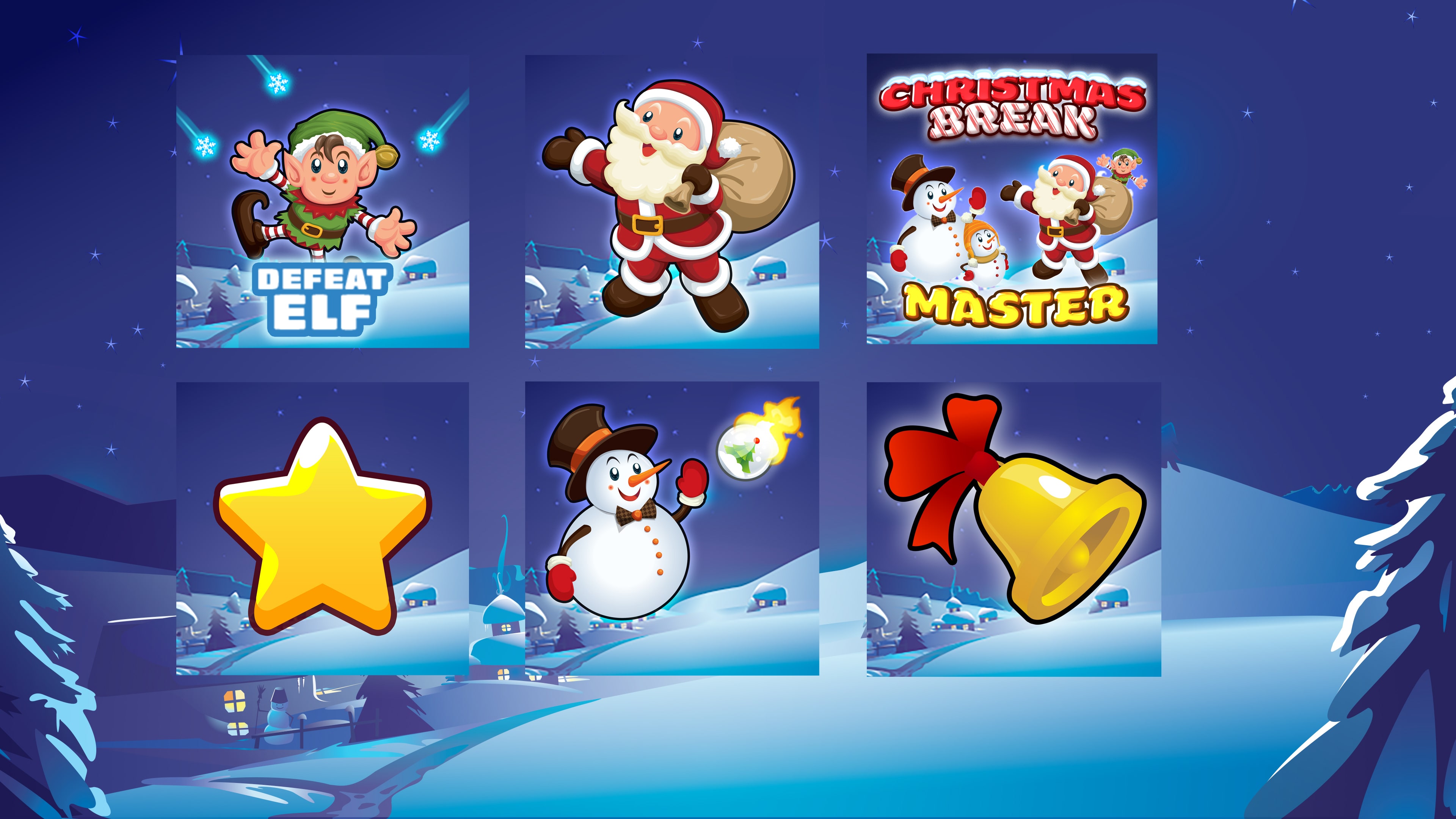 Christmas Break — Скриншот интерфейса