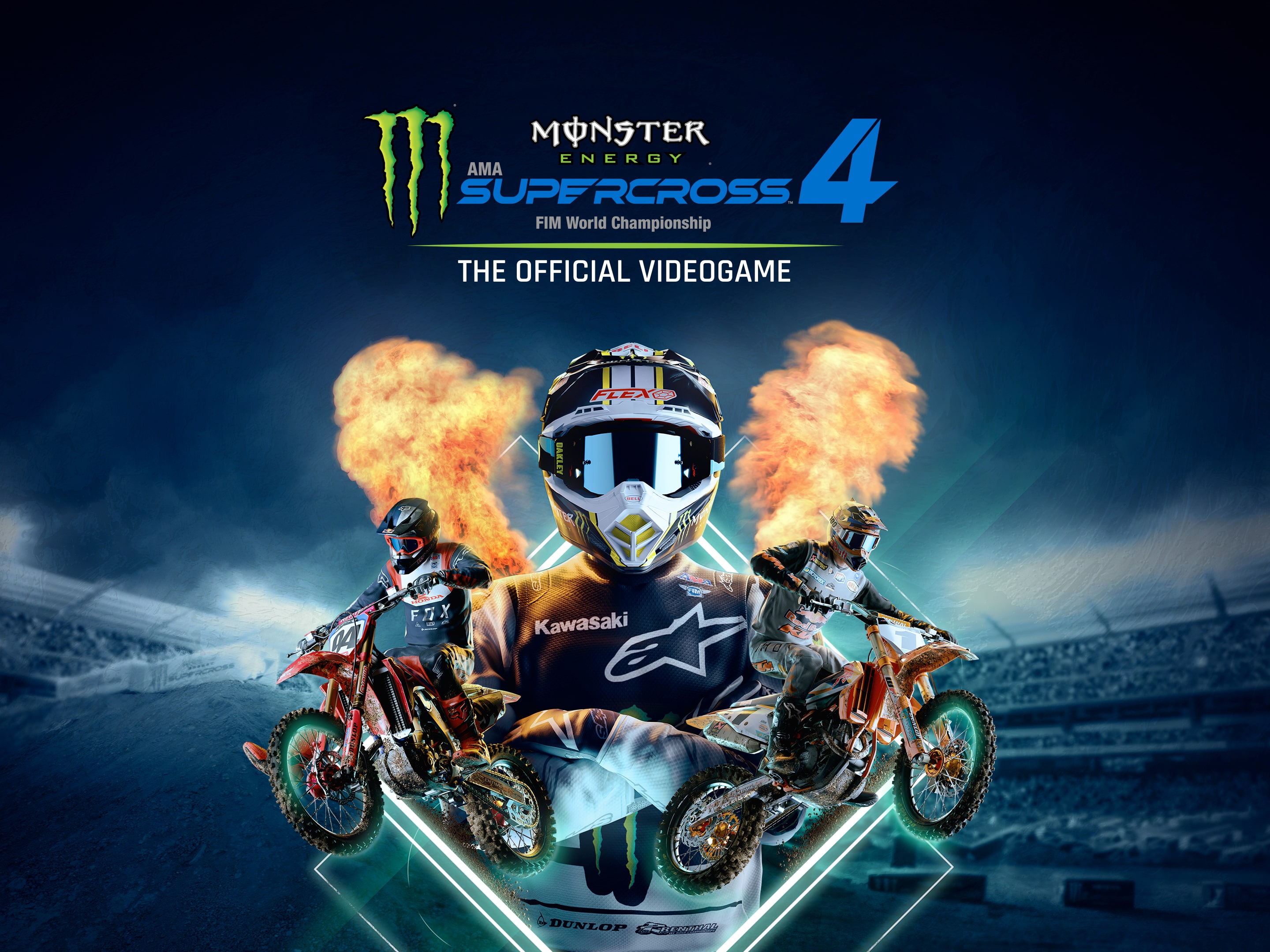 Jogo Monster Energy Supercross PS4 Motocross PS4 - New Game Shop