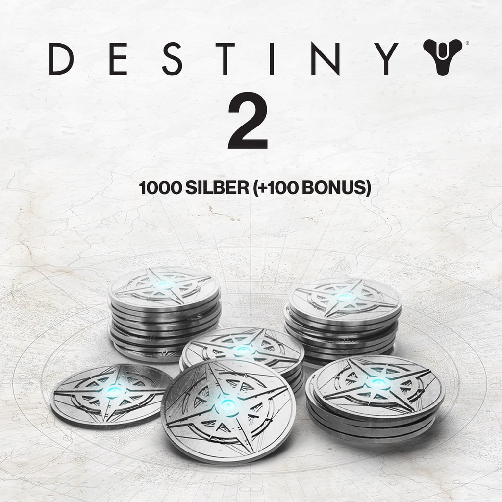 1000 (+100 Bonus) Destiny 2 Silber