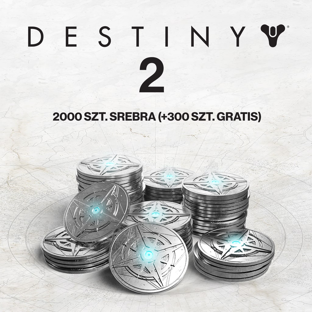 2000 (+300 gratis) Srebro Destiny 2
