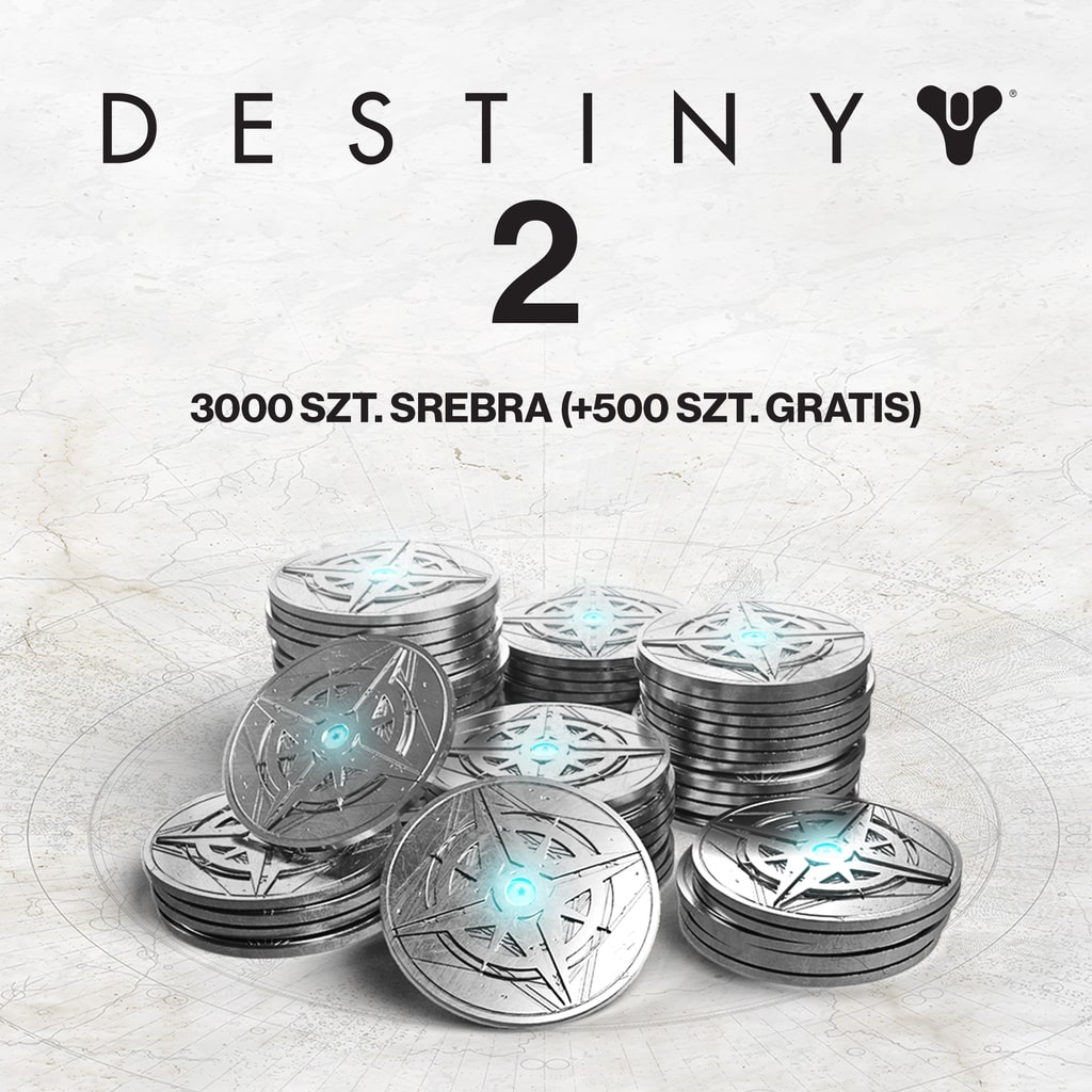 3000 (+500 gratis) Srebra Destiny 2