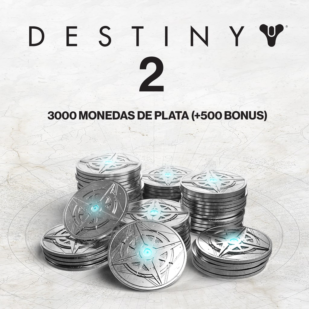 3000 (+500 extra) monedas de plata de Destiny 2
