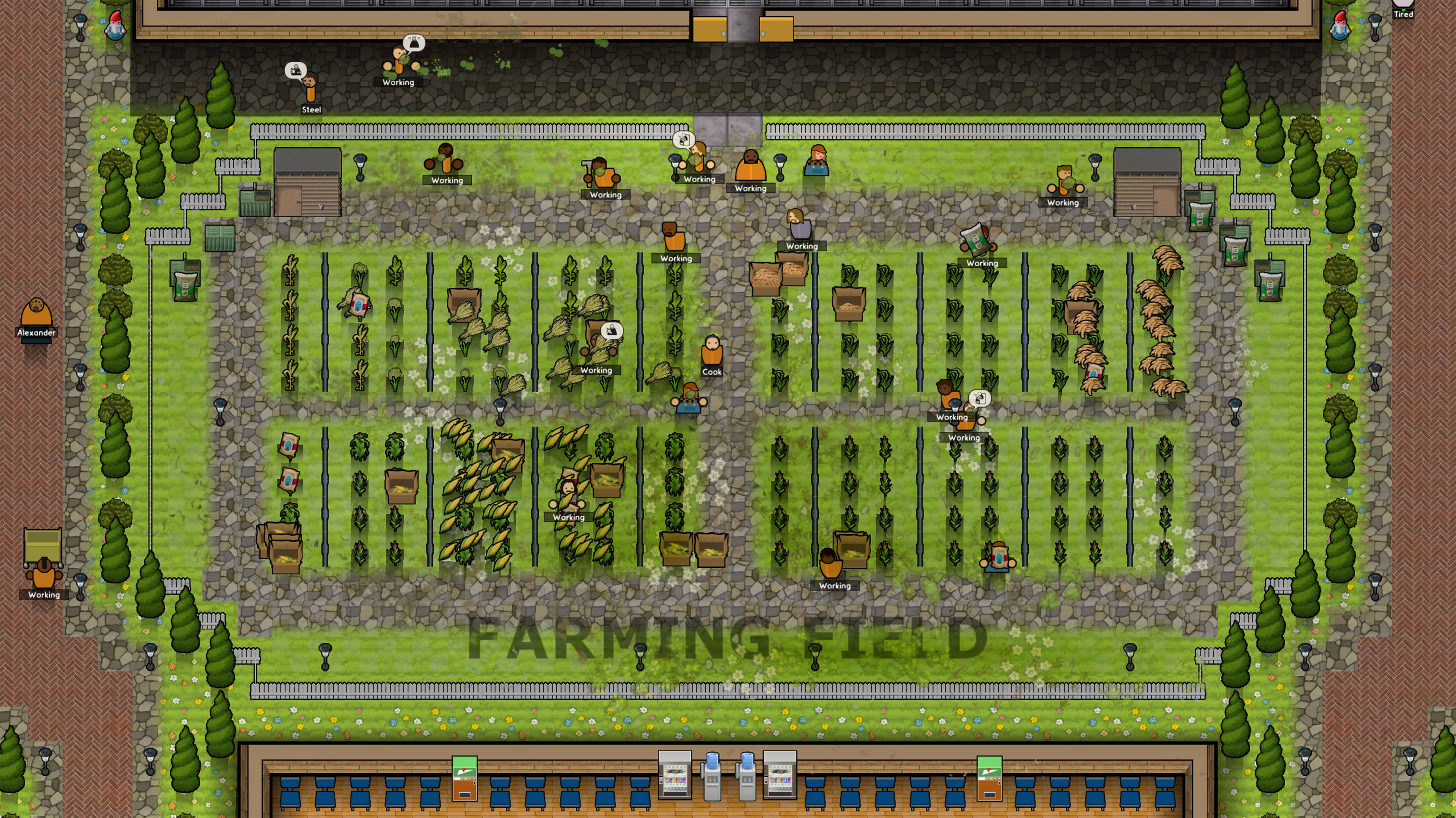 prison architect layout small buildable