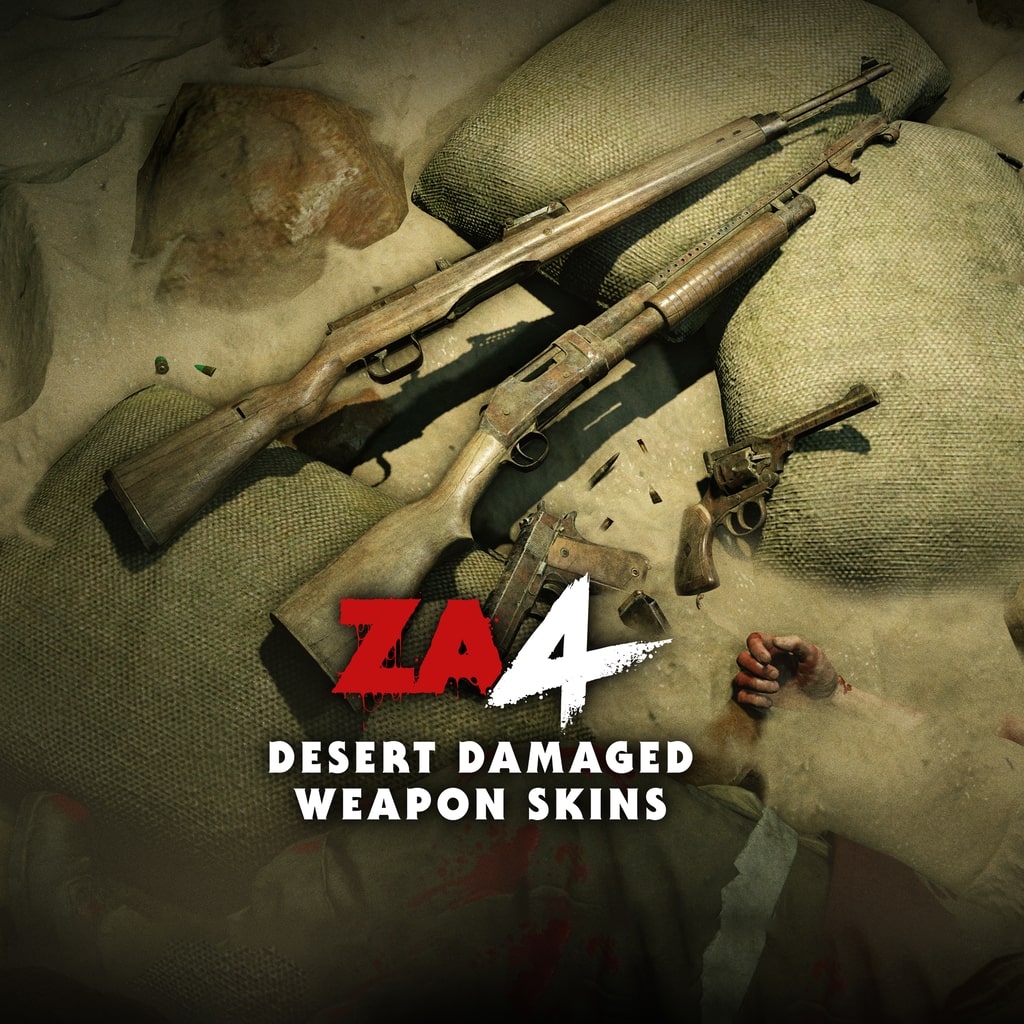 Zombie Army 4: Desert Damaged Weapon Skins