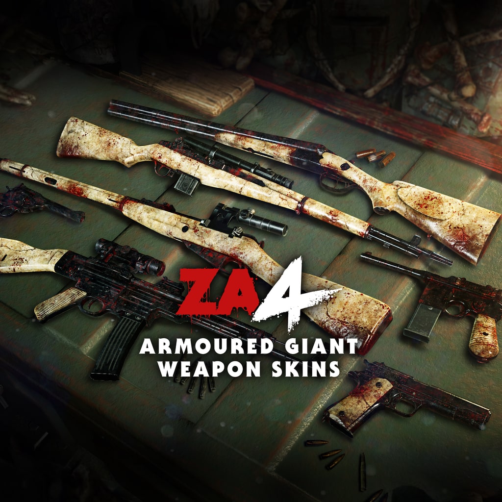 Zombie Army 4: Armoured Giant Weapon Skins (中日英韩文版)