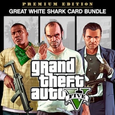 Grand Theft Auto V：豪华版及大白鲨现金卡捆绑包 (韩语, 繁体中文, 英语)