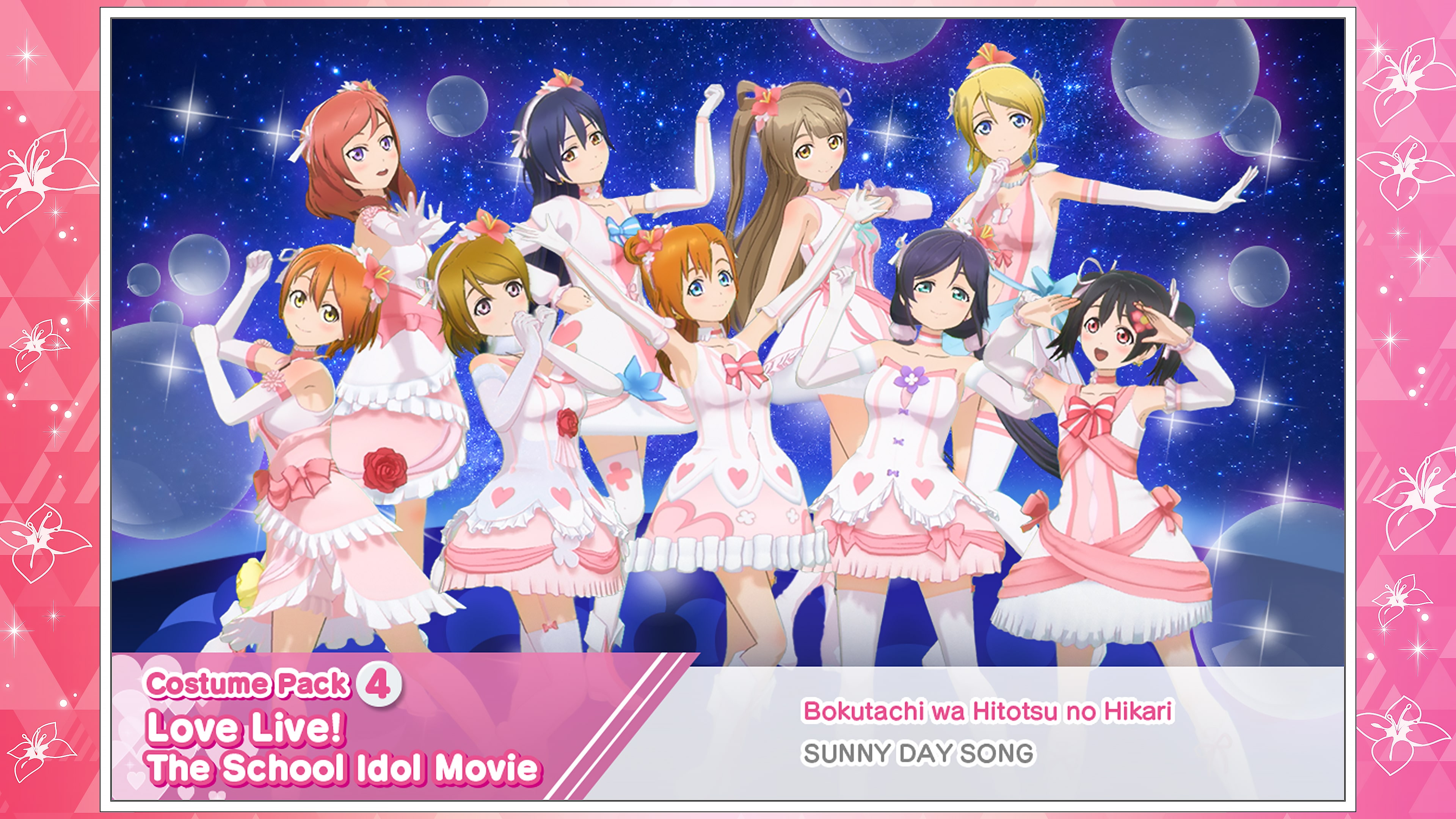 Love Live Costume Pack 4 Love Live The School Idol Movie Add On