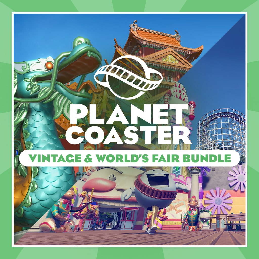 Planet Coaster: Vintage- & Weltausstellungspaket