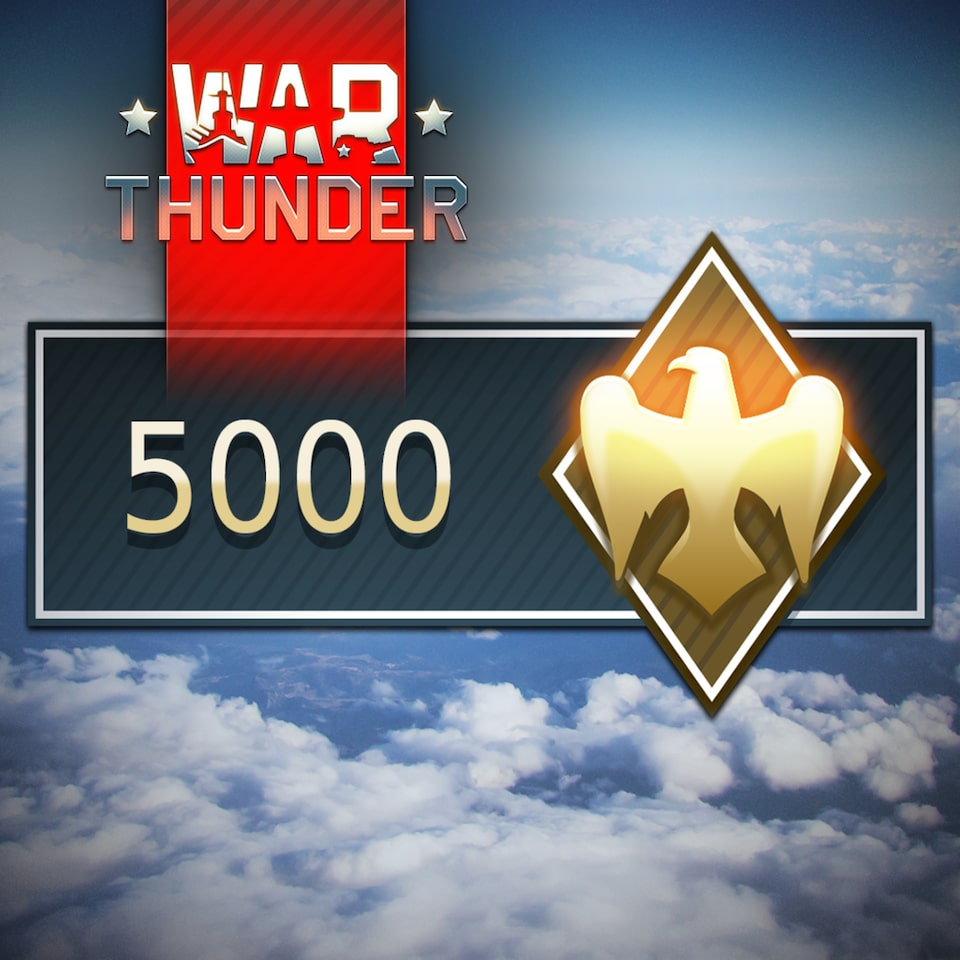 War Thunder - 5 000 Золотых Орлов | История цен | PS Store (Russia) |  MyGameHunter