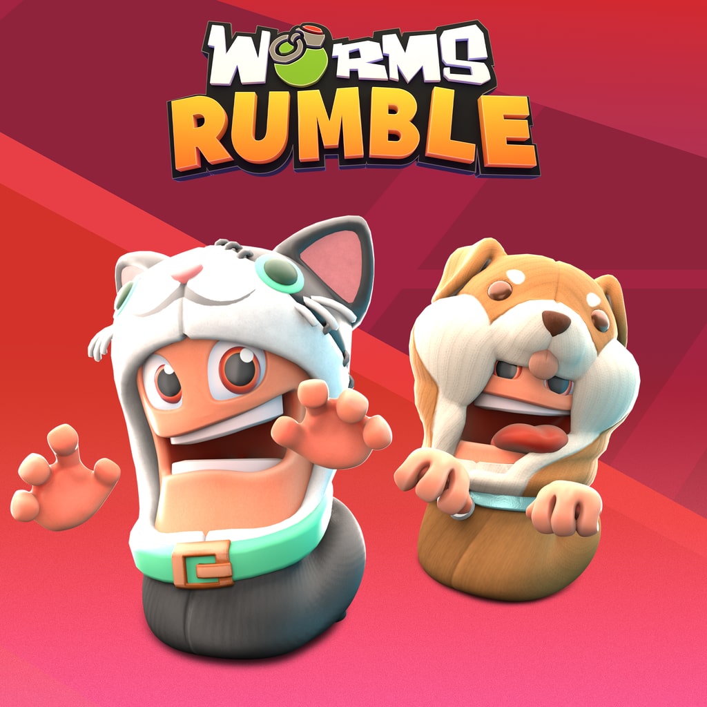 Worms Rumble - Cats & Dogs Double Pack (English/Chinese/Korean/Japanese Ver.)