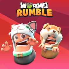 Worms Rumble - Cats & Dogs Double Pack (中日英韩文版)