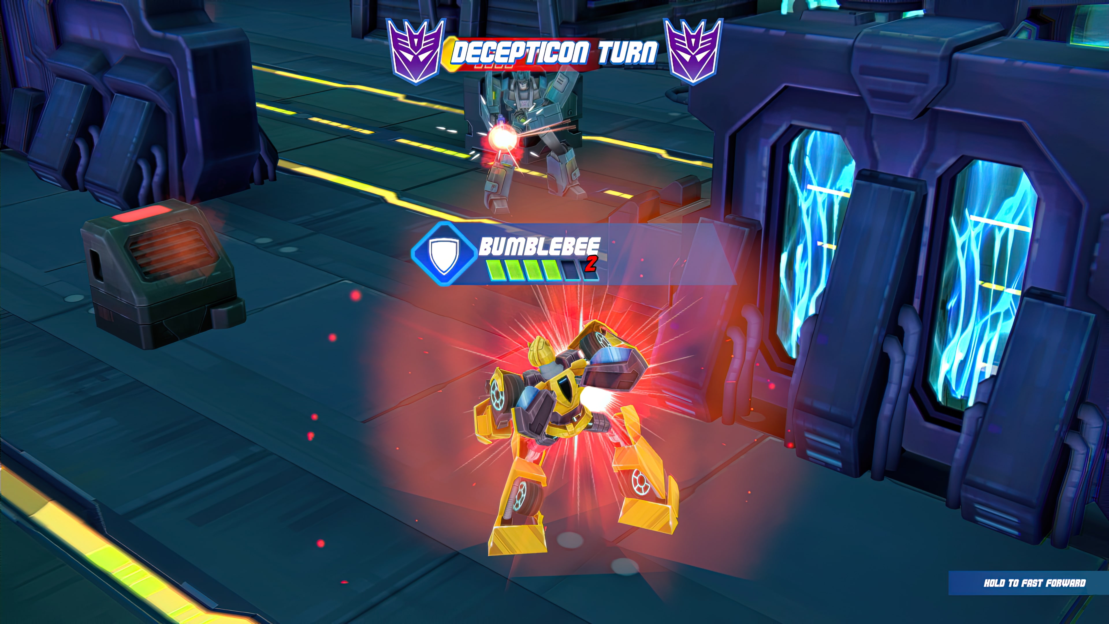 Transformers Campo De Batalla Puente Espacial Destruido on PS4