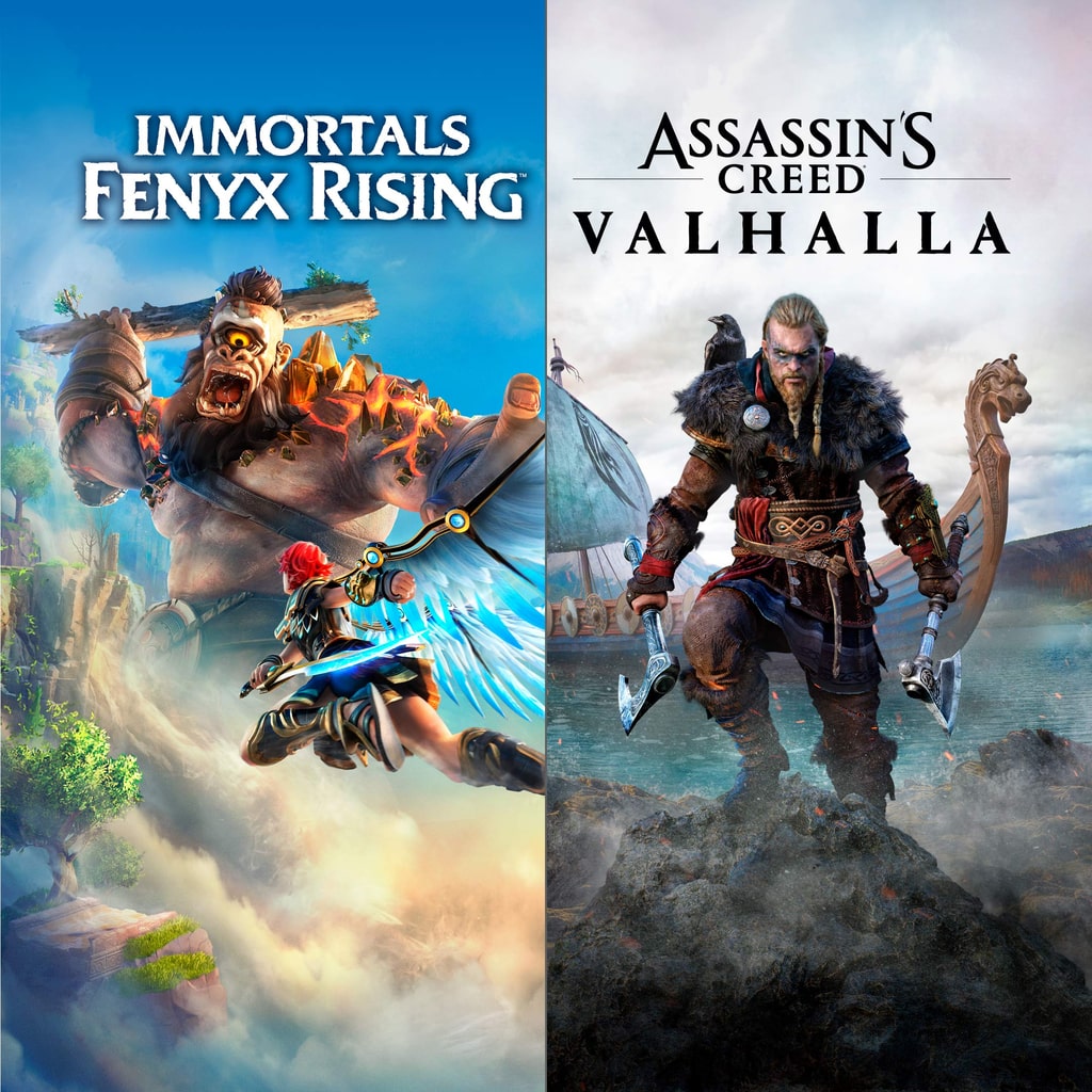 Assassin’s Creed® Valhalla + Immortals Fenyx Rising™ Bundle (Simplified Chinese, English, Korean, Japanese, Traditional Chinese)