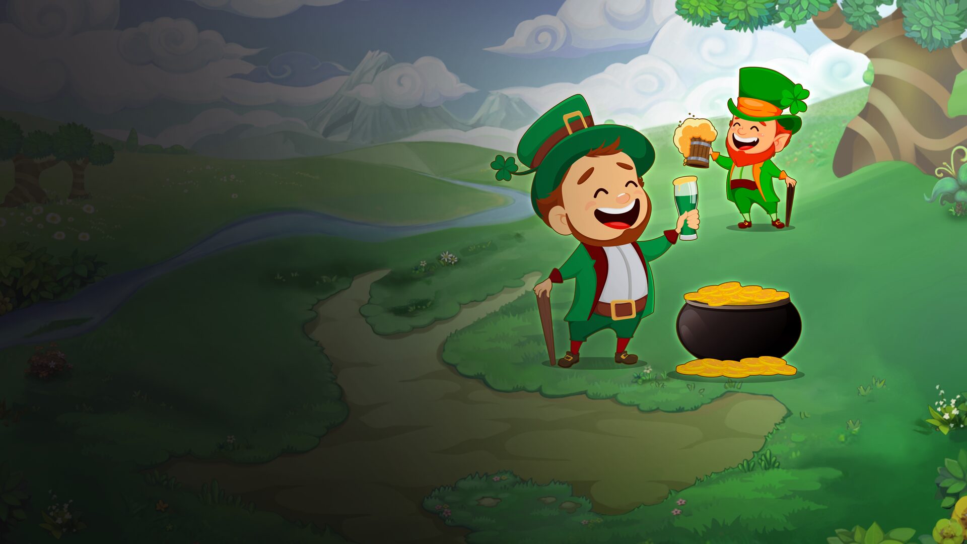 Saint Patricks Day Break