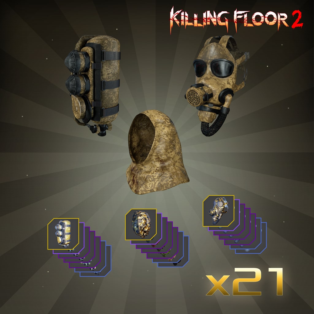 Killing Floor 2  - Bundle estetico equipaggiamento Guerriero chimico