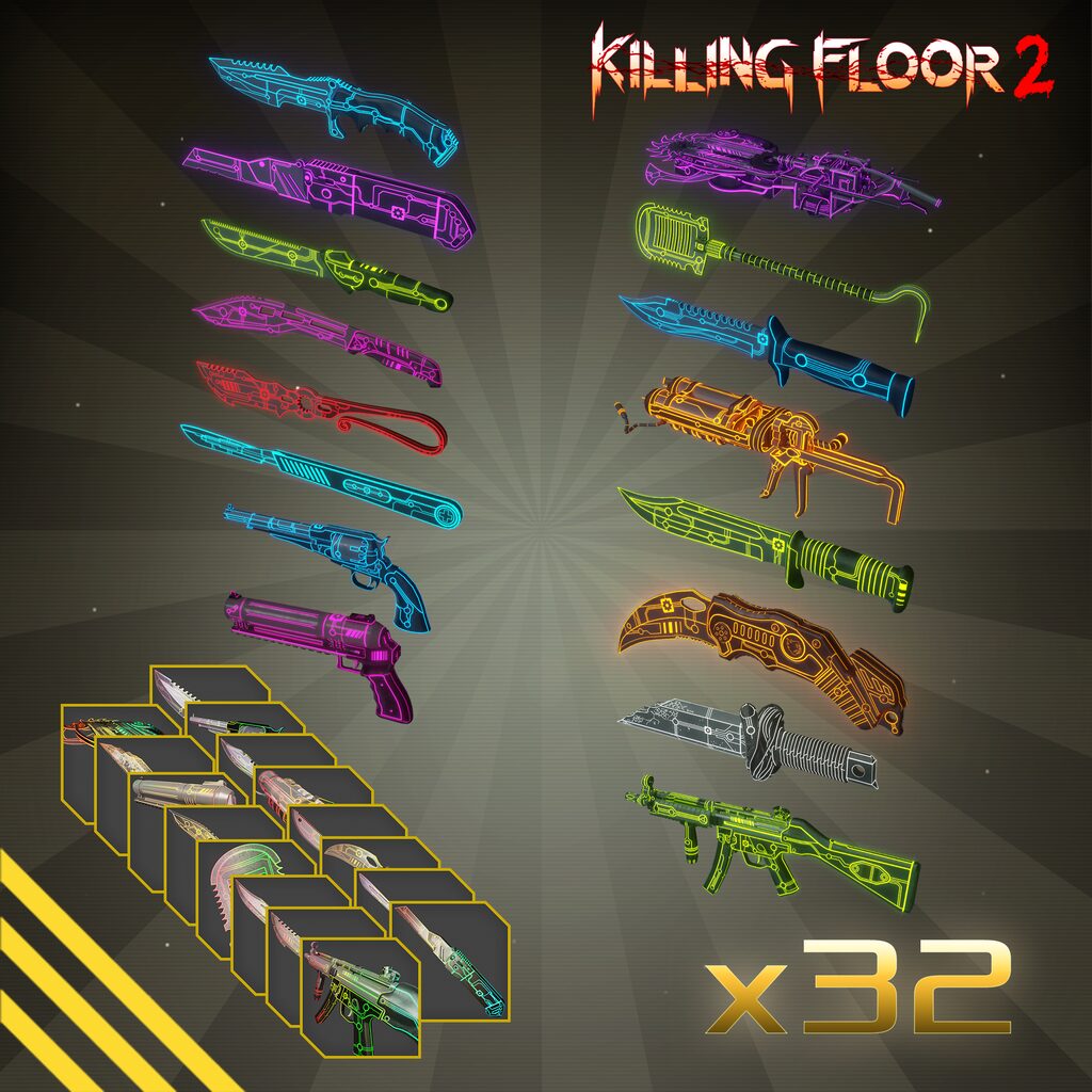 Killing Floor 2  - Neon MKVII Weapon Skin Bundle Pack