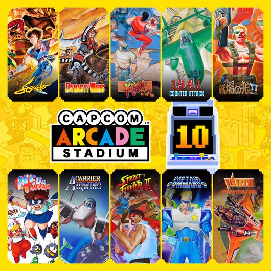 Capcom Arcade Stadium Pack 2: Arcade Revolution (’89 – ’92) for playstation