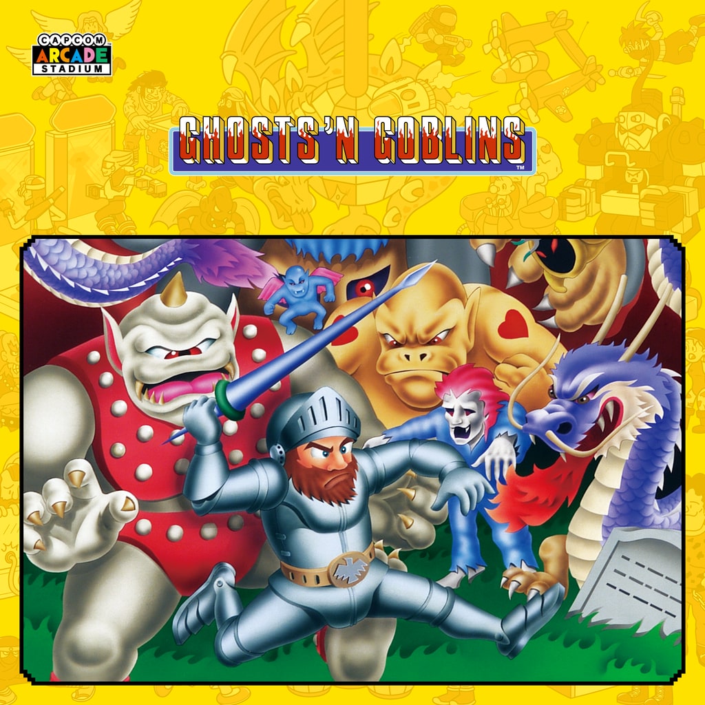 Capcom Arcade Stadium：Ghosts 'n Goblins (English/Chinese/Korean/Japanese Ver.)