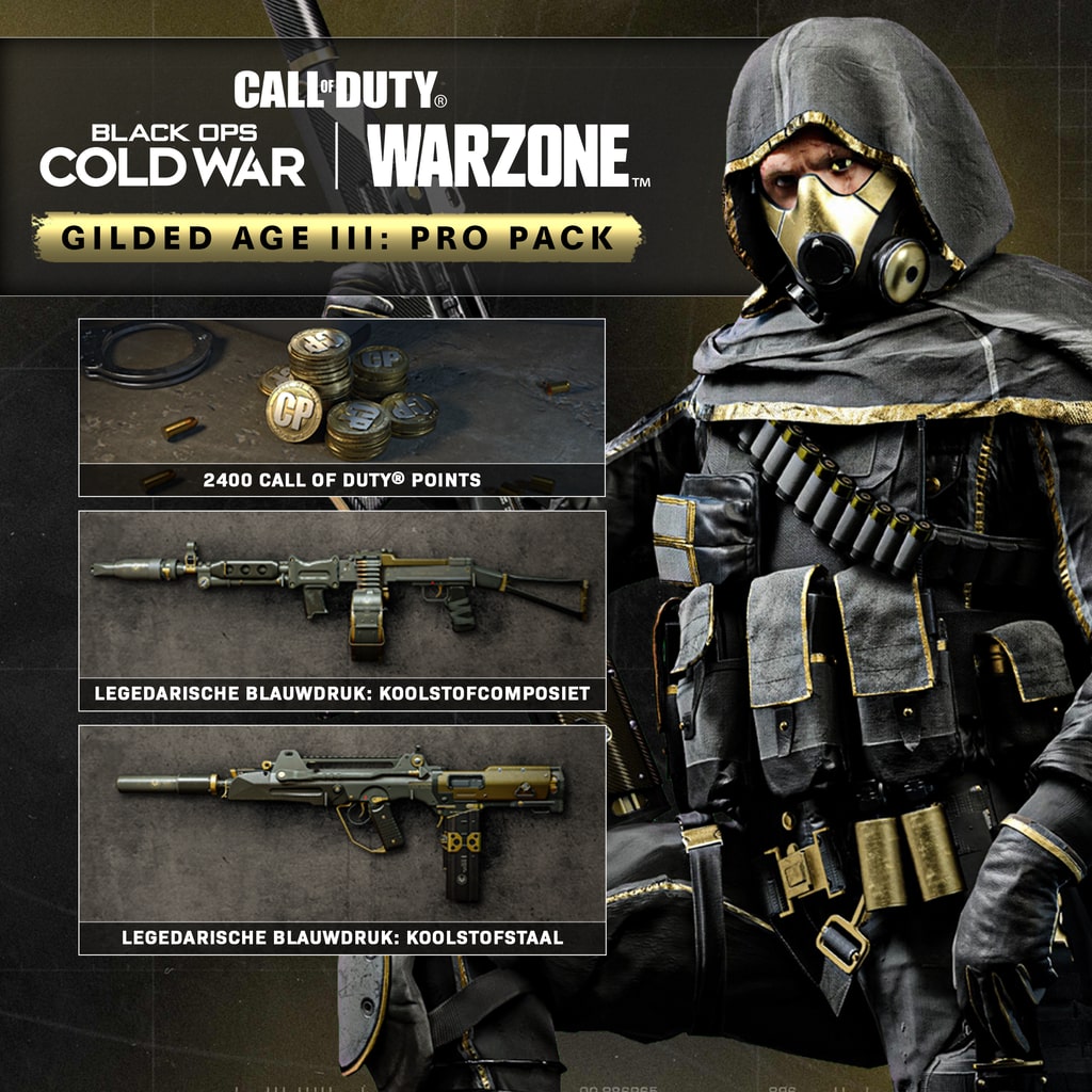 Black Ops Cold War - Gilded Age III: Pro-pack