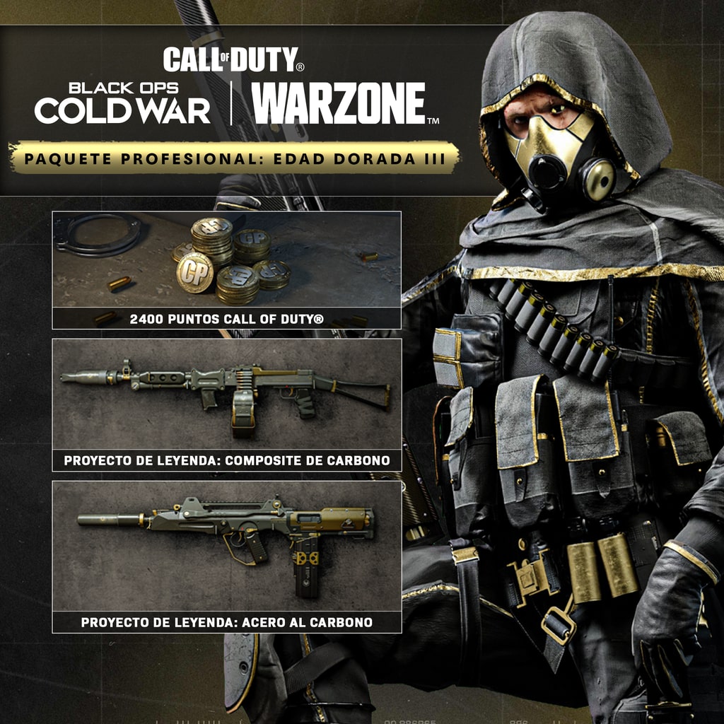 Call of Duty®: Black Ops Cold War - Paquete Profesional: Edad Dorada III