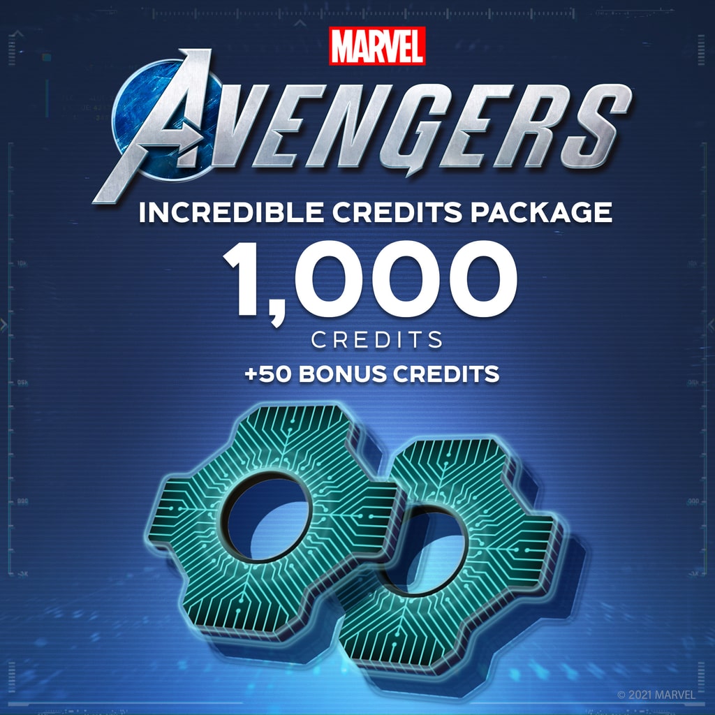 Pacote de Créditos Incrível de Marvel's Avengers - PS5