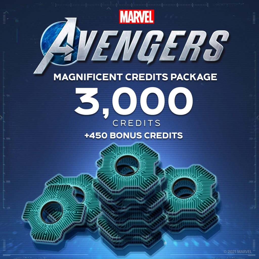 Paquete de créditos magnífico de Marvel's Avengers - PS4