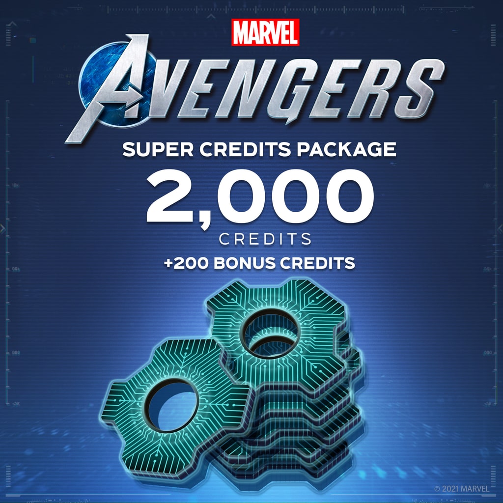 Paquete de créditos superior de Marvel's Avengers - PS5